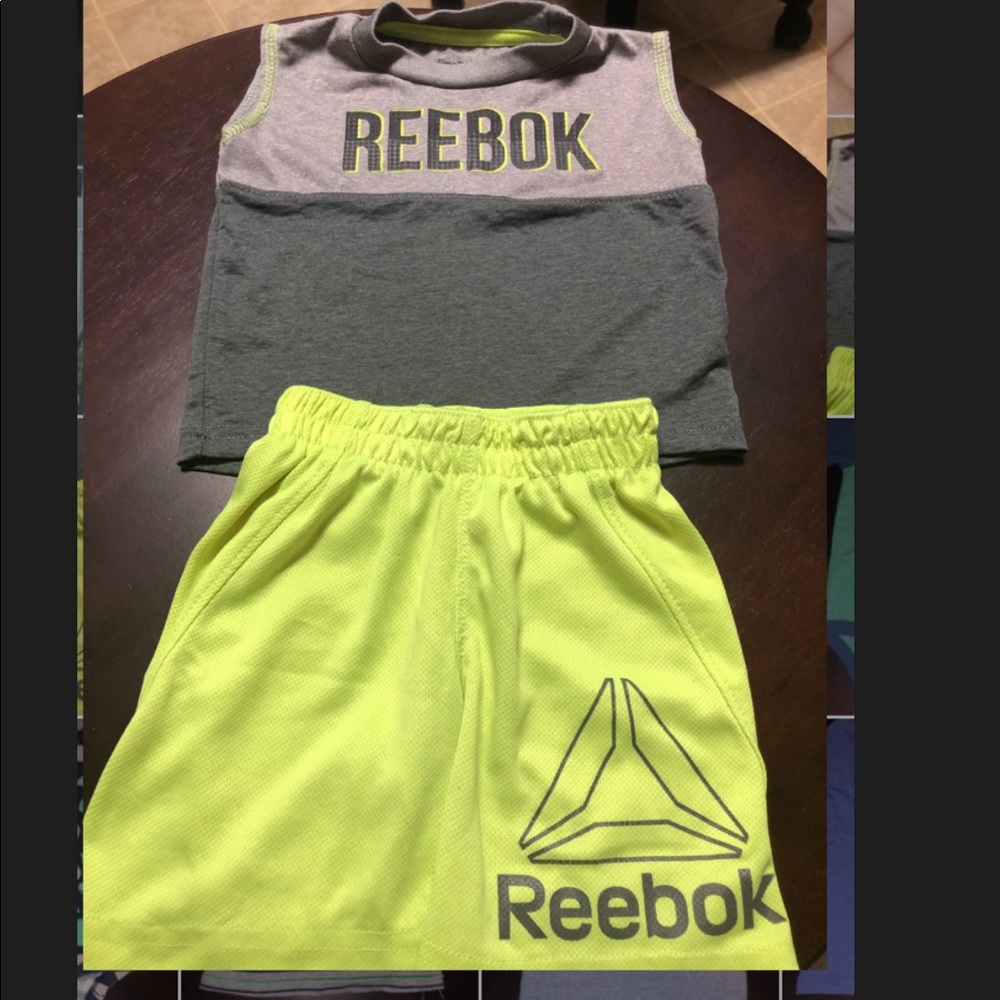 REEBOK SHIRT AND SHORTS SET
